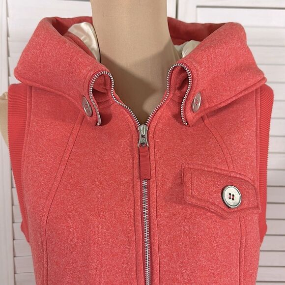 Burton Dry Ride Hooded Vest Pink Size Large - Picture 5 of 13